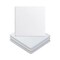 Craft Express 4 Pack Square Marble Sublimation Coasters – 4"x4" White Stone Blanks